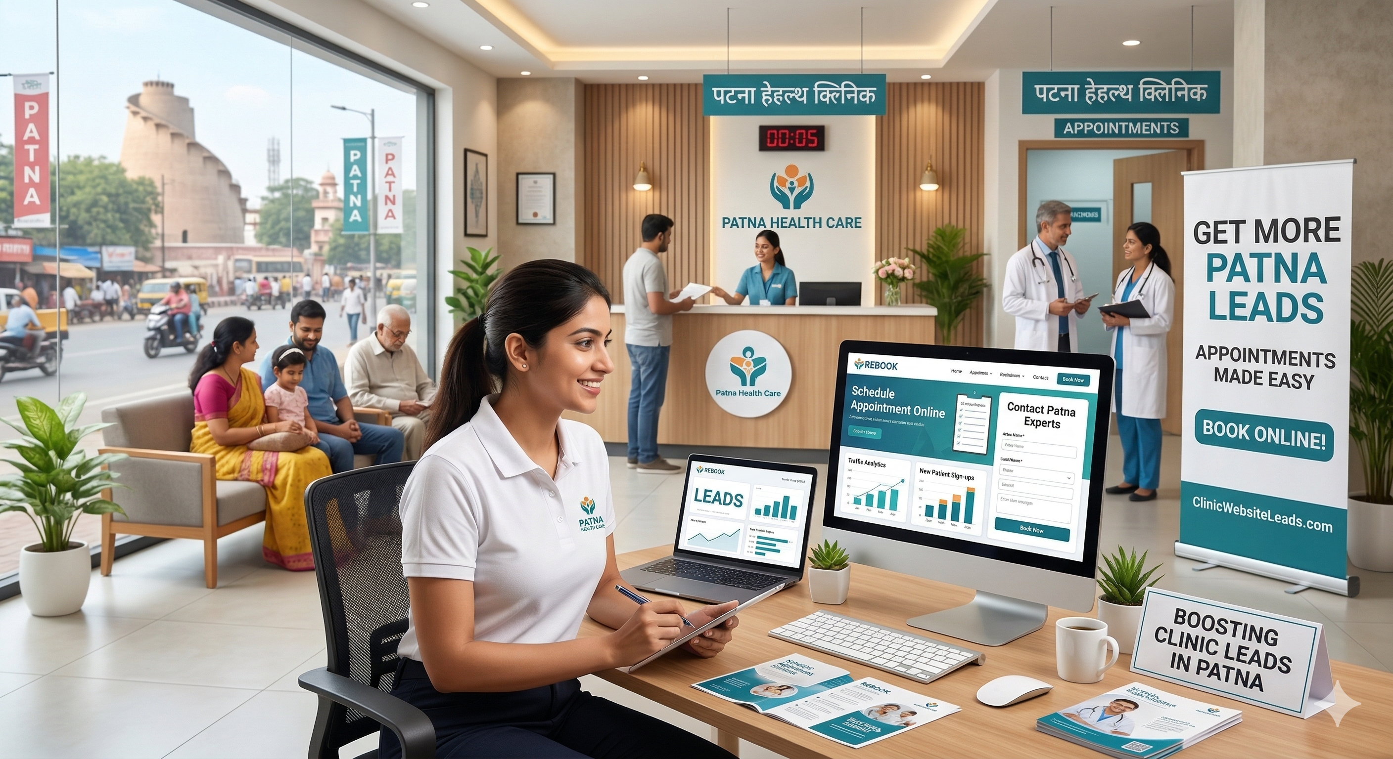 Patna Clinics Ke Liye Simple Website Kaise Leads Double Kar Sakta Hai (2026 Guide)