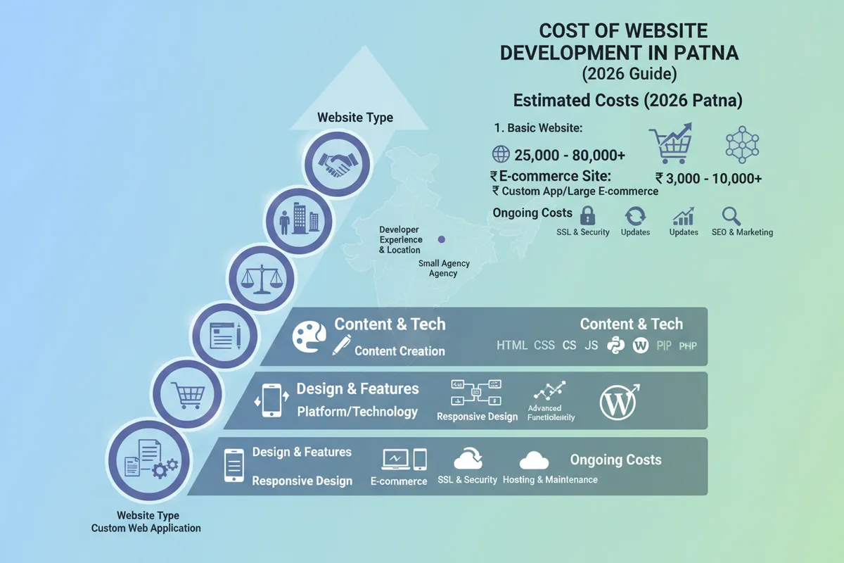 Website Development Cost in Patna in 2026 (Honest Pricing Guide)