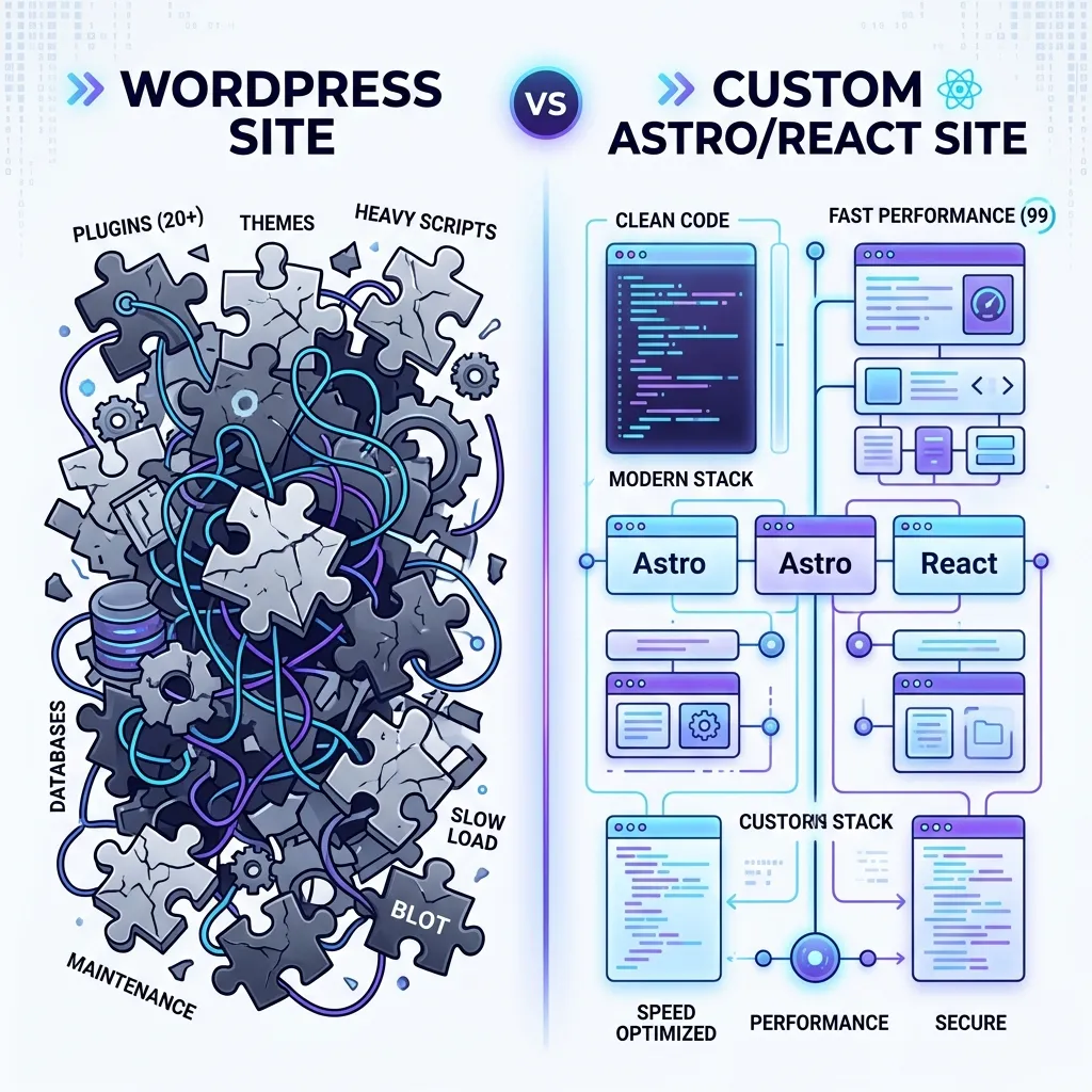 WordPress vs Custom Website — Which is Right for Your Business?